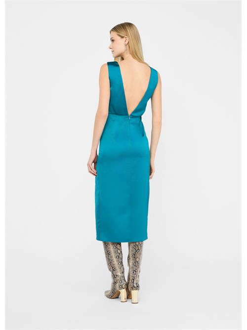 Abito midi elegante in raso LIU JO | CF5335T2956/X0215
